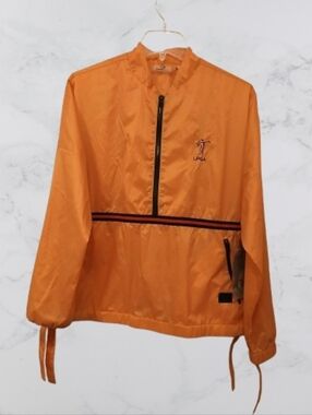 NWT Foray Golf EGA Jacket Women's Size M Tangerine Limited 96 Of 150 Reflective